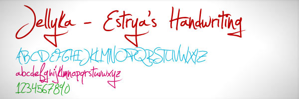 Jellyka – Estryas Handwriting