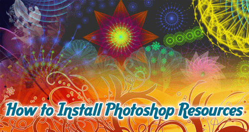 Install Photoshop Resources