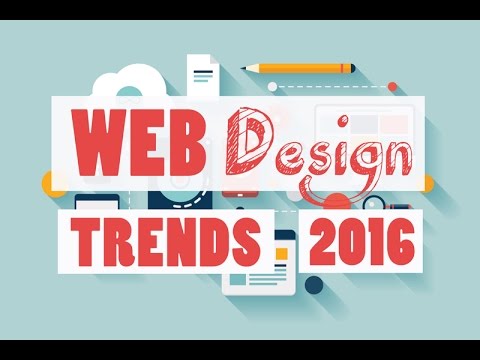 2016 Web Designing Trends