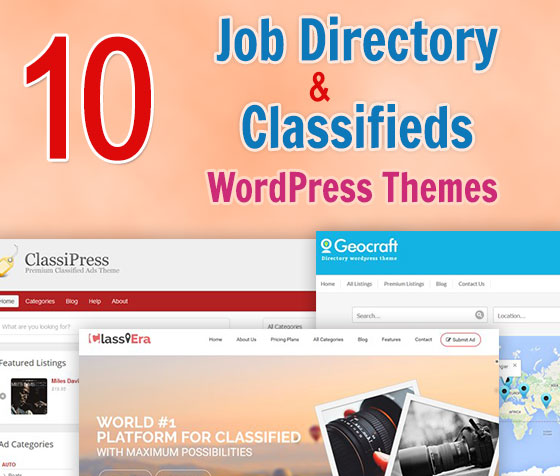 Job Directory and Classifieds WordPress Themes