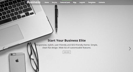WordPress Business Elite Theme - Choose a Website Template