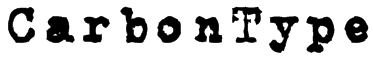 CarbonType Font