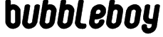 Bubbleboy Font