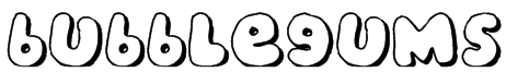 bubblegums Font