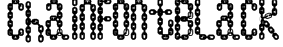 ChainFontBlack Font