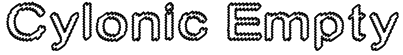 Cylonic Empty Font