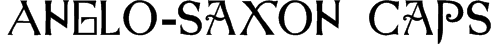 Anglo-Saxon Caps Font