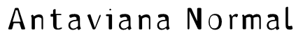 Antaviana Normal Font