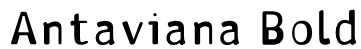 Antaviana Bold Font