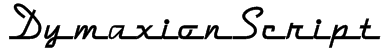 DymaxionScript Font
