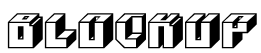 BlockUp Font