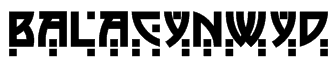 BalaCynwyd Font