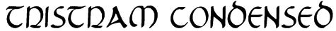 Tristram Condensed Font