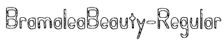 BramaleaBeauty-Regular Font