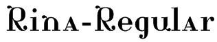 Rina-Regular Font