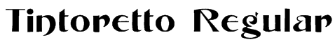 Tintoretto Regular Font