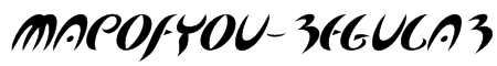 MapofYou-Regular Font
