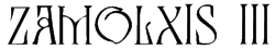 Zamolxis III Font