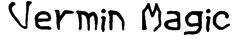 Vermin Magic Font