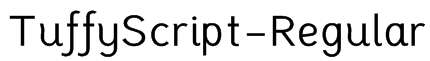 TuffyScript-Regular Font