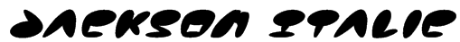 Jackson Italic Font