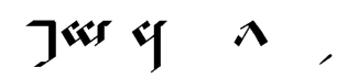 Tengwar Noldor A Font