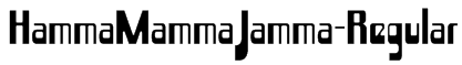 HammaMammaJamma-Regular Font