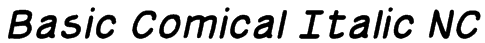 Basic Comical Italic NC Font
