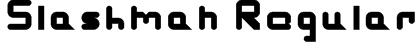 Slashman Regular Font