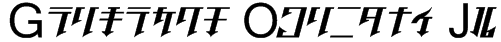 Golgotha Oblique J. Font