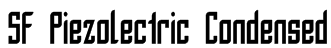 SF Piezolectric Condensed Font