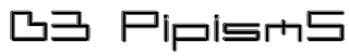 D3 PipismS Font