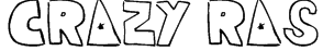 CRAZY RAS Font