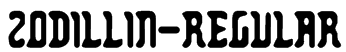 Zodillin-Regular Font