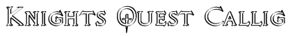 Knights Quest Callig Font