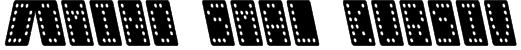 Domino smal kursiv Font