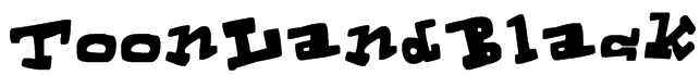 ToonLandBlack Font