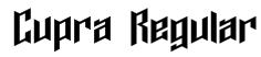 Cupra Regular Font