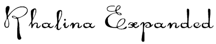 Rhalina Expanded Font