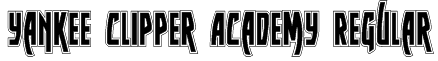 Yankee Clipper Academy Regular Font