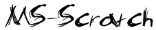 MS-Scratch Font