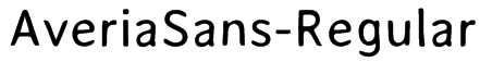 AveriaSans-Regular Font