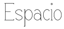 Espacio Font