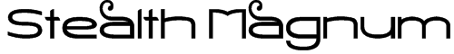 Stealth Magnum Font