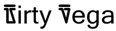 Dirty Vega Font