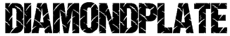 DiamondPlate Font