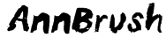 AnnBrush Font