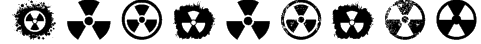 Radiation Font