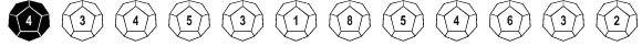 Dodecahedron Font