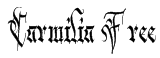 Carmilia Free Font